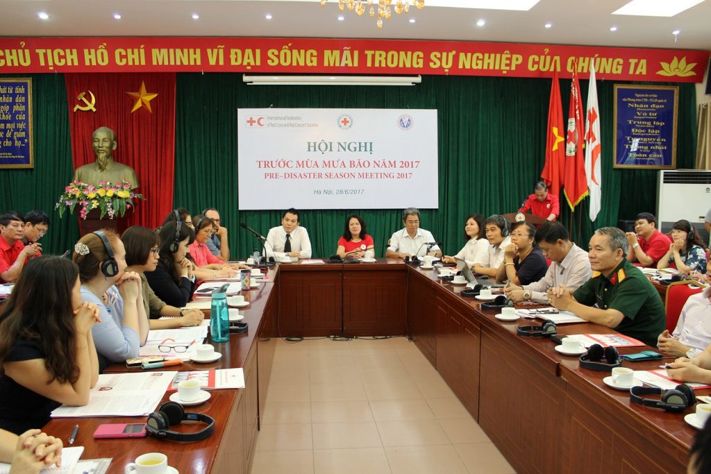 Pre-Disaster Season Meeting 2017 - Vietnam Red Cross Society 27 June 2017