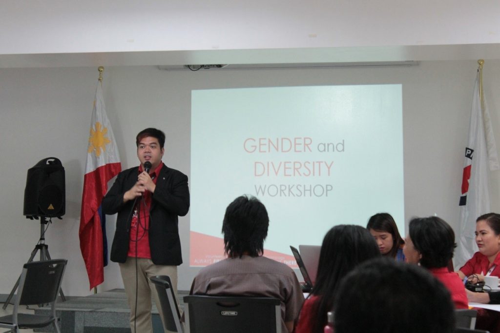 Gender and Diversity Organizational Assessment Workshop conducted by Philippine Red Cross