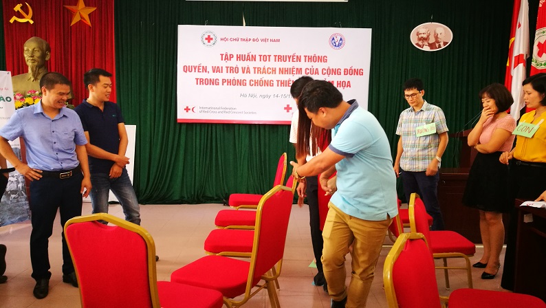 Disaster law training of trainers for Northern Red Cross Chapters of Vietnam: On 14-15 November 2017, the second training of trainers (TOT) on disaster law dissemination took place in Hanoi.
