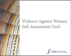 Violence Against Women Assessment Tool ICRW