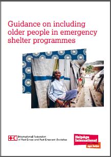 Guidance on including older people in emergency shelter programmes