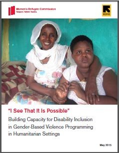 Building Capacity for Disability Inclusion in Gender-Based Violence Programming in Humanitarian Settings