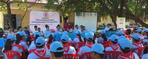 International Day for Disaster Reduction October 2015_Cambodian Red Cross_Kamphong Cham school students
