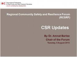 Regional Community Safety and Resilience Forum 2014
