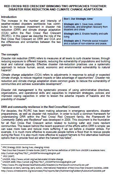 Social Vulnerability Assessment Tools for Climate Change and DRR  Programming