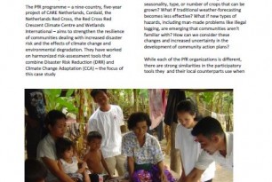 Case Study: Changing tools in a changing climate: Experiences from the Philippines Case Study: Changing tools in a changing climate: Experiences from the Philippines