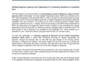 Jul 2014 – CSRU Monthly Updates Jul 2014 – CSRU Monthly Updates