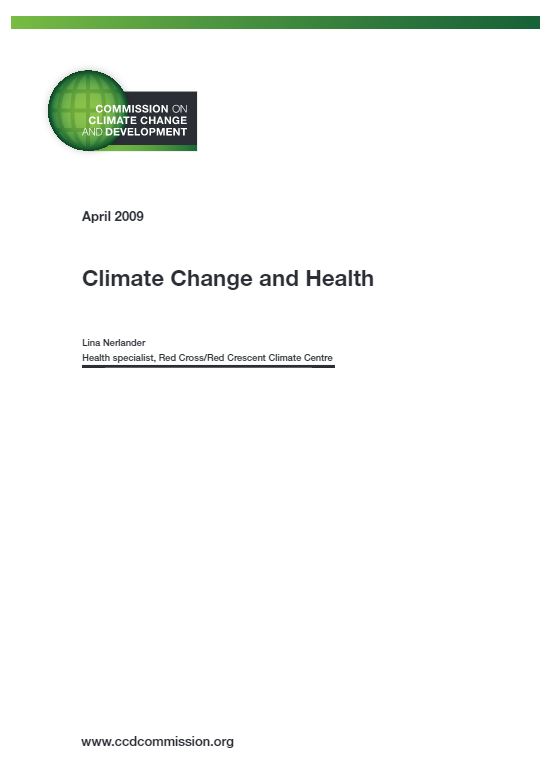 Climate change and health (2009) - CCCD