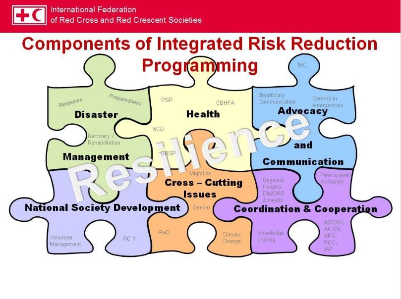 Components of Integrated Risk Reduction Programming - IFRC References
