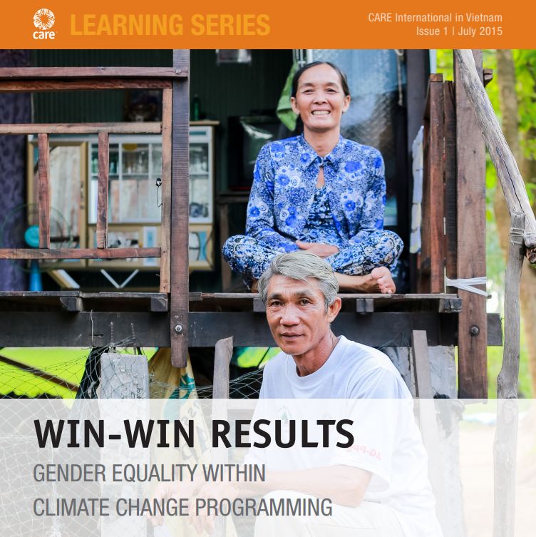 Care International (July 2015). Win-win Results. Gender Equality within Climate Change Programming (pp. 1-13)