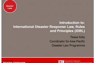 International Disaster Response Law, Rules and Principles (IDRL) – ASEAN Regional Forum Disaster Relief Exercise (ARF DiRex) International Disaster Response Law, Rules and Principles (IDRL) – ASEAN Regional Forum Disaster Relief Exercise (ARF DiRex)