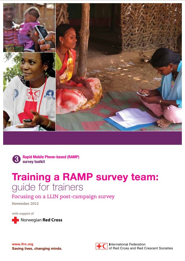 Volume 3. Training a RAMP Survey Team: Guide for Trainers, Focusing on a LLIN Post-Campaign Survey, November 2012 - Planning Monitoring Evaluation Reporting