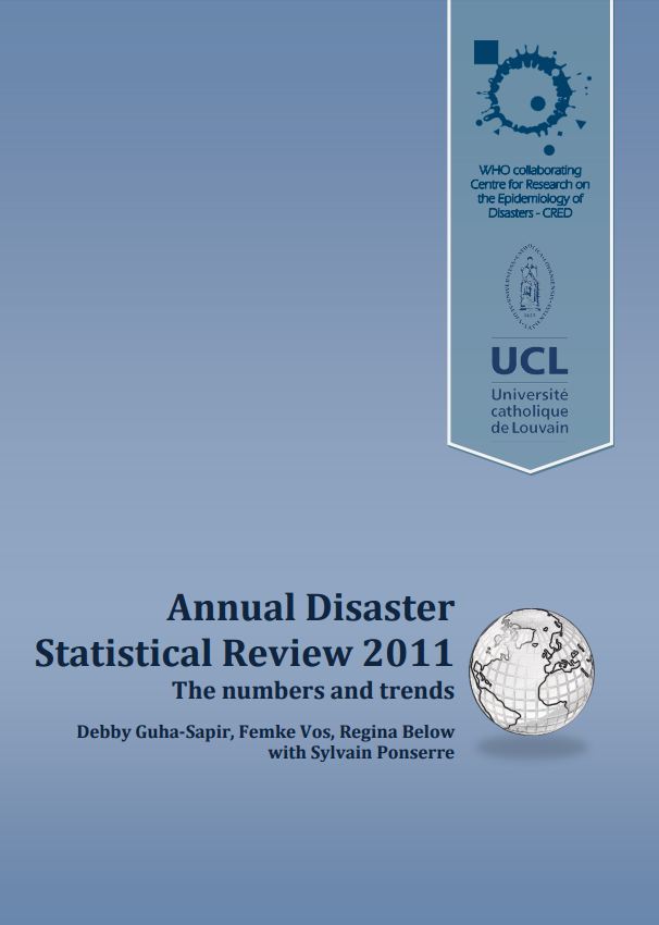 Annual Disaster Statistical Review 2011: The numbers and trends - External References