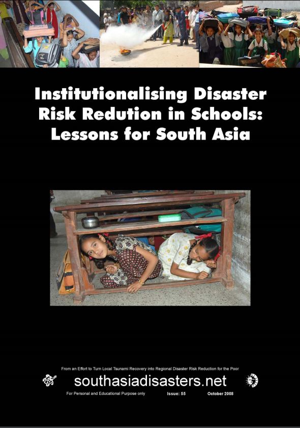 Institutionalising Disaster Risk Reduction in Schools: Lessons for South Asia - External References