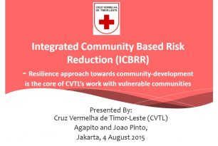 Case study on integrated planning of ICBRR programme by CVTL