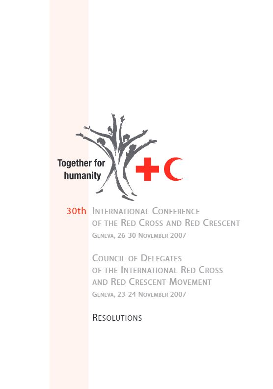 IFRC 30th Resolution 2007