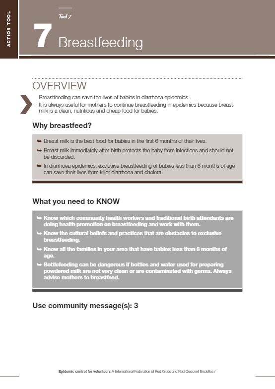 Tool 7 - Breastfeeding - Summary - Cambodia - Countries