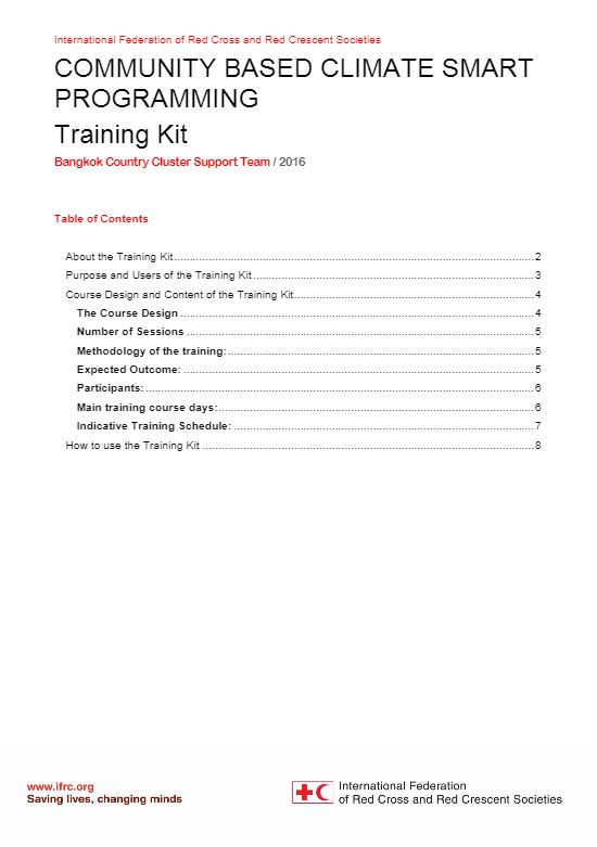 Training introduction