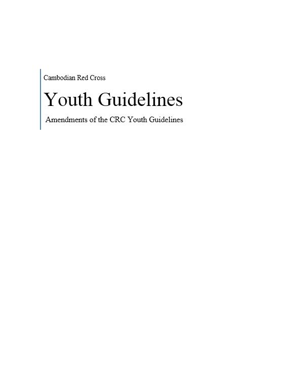 Youth Guidelines 2010