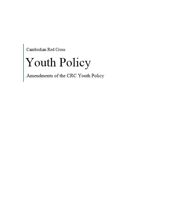 Youth Policy 2010