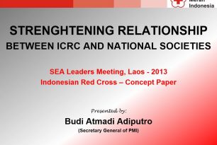 Strengthening relationship between ICRC and National Societies