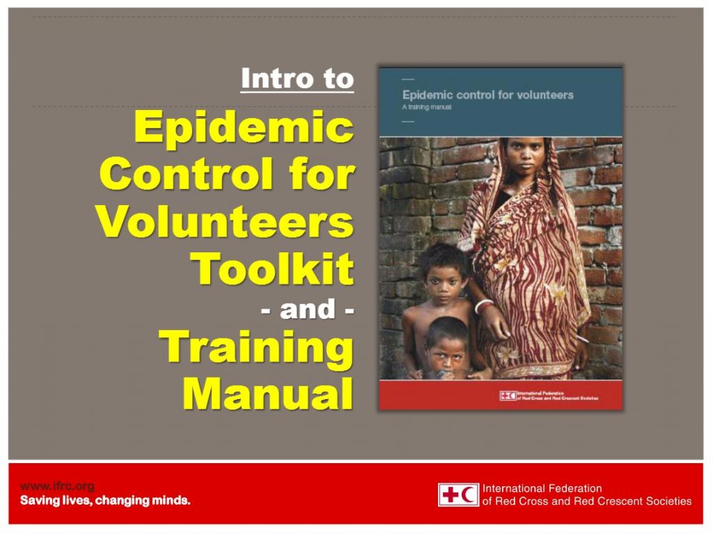 Introduction: Epidemic control for Volunteers Toolkit and Training Manual (Slides) - Epidemic Control for Volunteers (ECV)