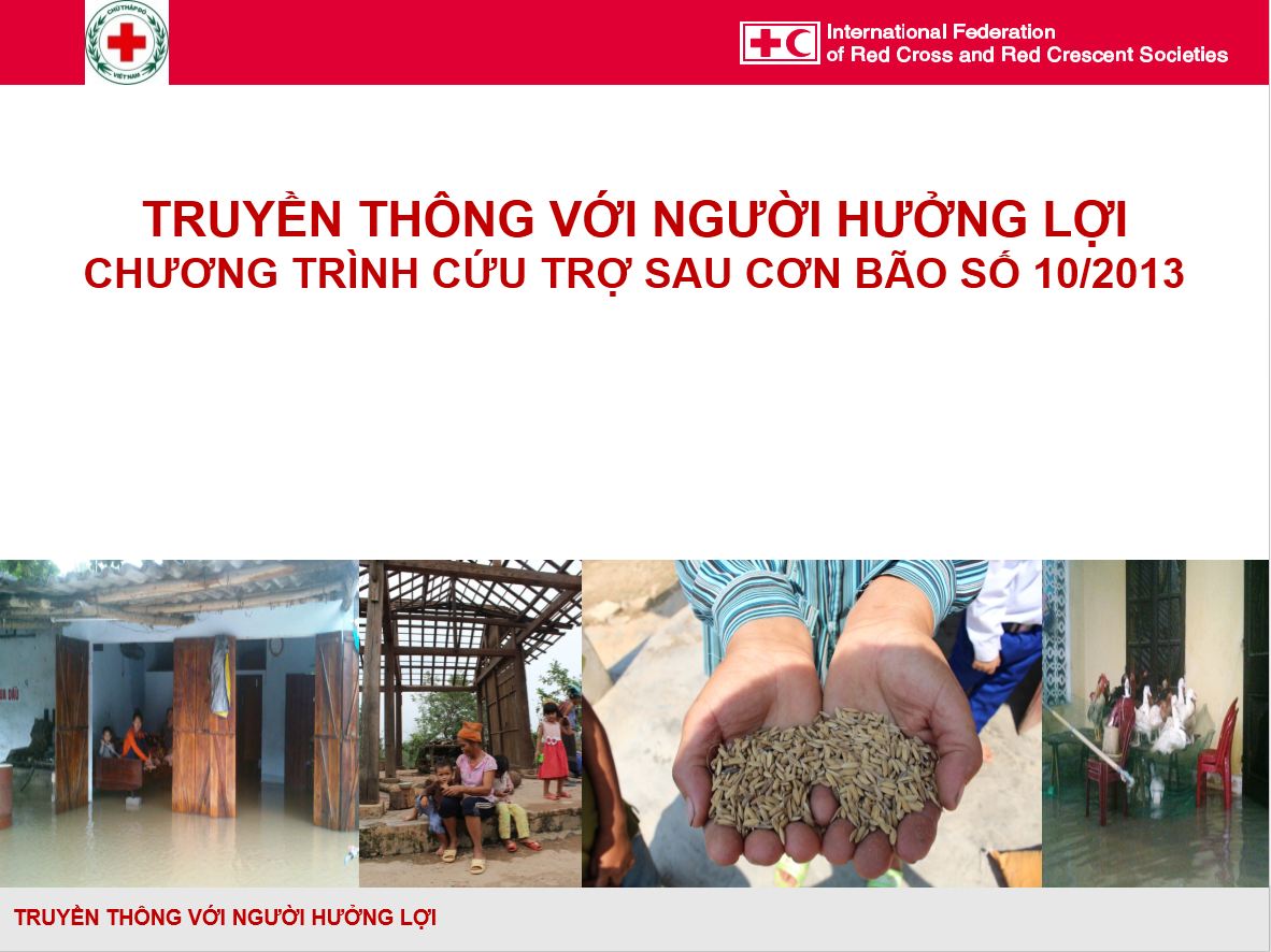 Cash Transfer Programming community engagement 2013 [Vietnamese only] - Community Engagement