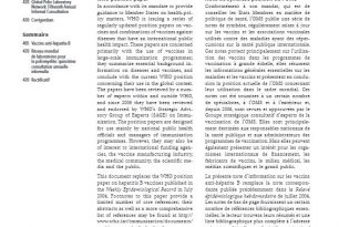 7. Hepatitis B, 2009 – Immunizations