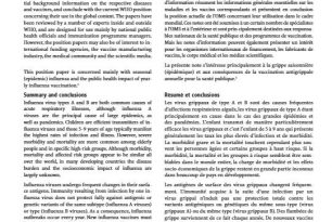 9. Influenza, 2005 – Immunizations