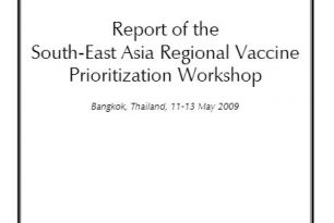 3. Report of the South-East Asia Regional Vaccine Prioritization Workshop. Bangkok, Thailand – Immunizations