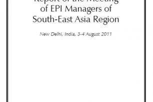 5. Report of the Meeting of EPI Managers of South-East Asia Region – Immunizations