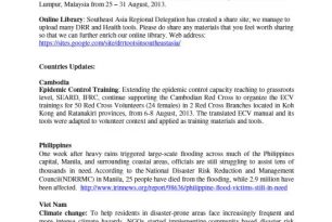 Fortnightly Bulletins | August 2013 – Health Bulletins