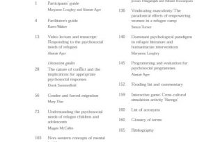 4. Planning and Implementation – Psychosocial Support (PSS)