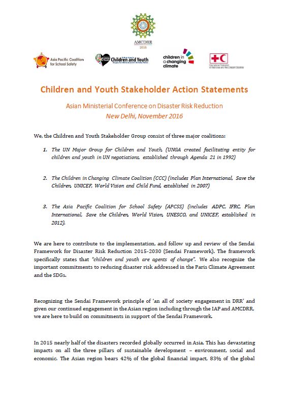 childen-and-youth-stakeholder-action-statements