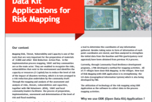 Utilizing open data kit applications for risk mapping