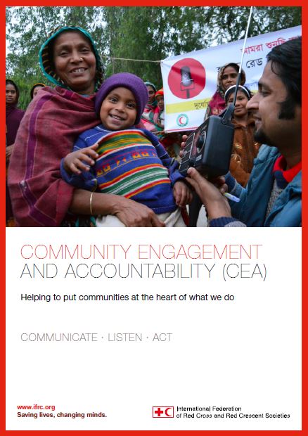 This toolkit contains tools that can help National Red Cross and Red Crescent Societies – as well as other organizations – to assess, design, implement, monitor and evaluate community engagement and accountability activities in support of programmes and operations. The toolkit should be used in conjunction with our CEA Guide.