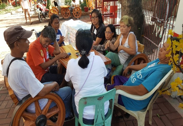 PAPE Focus Group Discussion for Elderly Residents held at Brgy Bagong Silangan