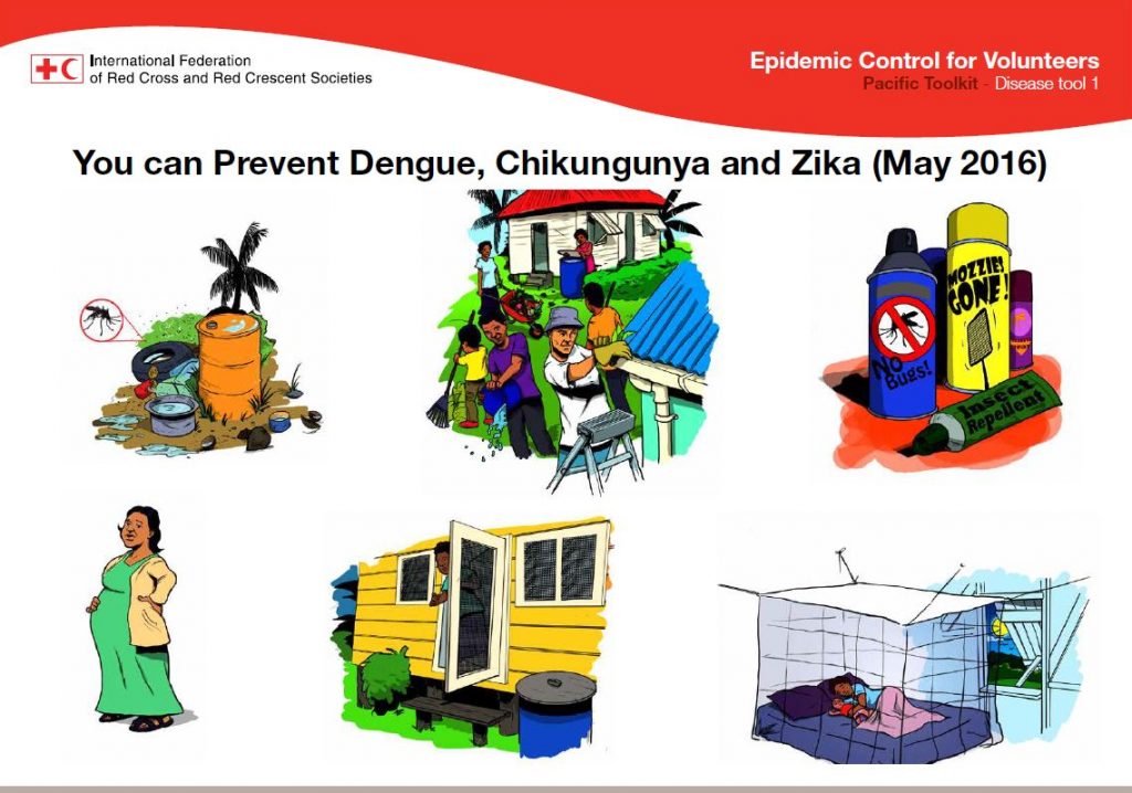 Epidemic Control for Volunteers - Pacific Toolkit - Disease Tool 1 You can Prevent Dengue, Chikungunya and Zika (May 2016)