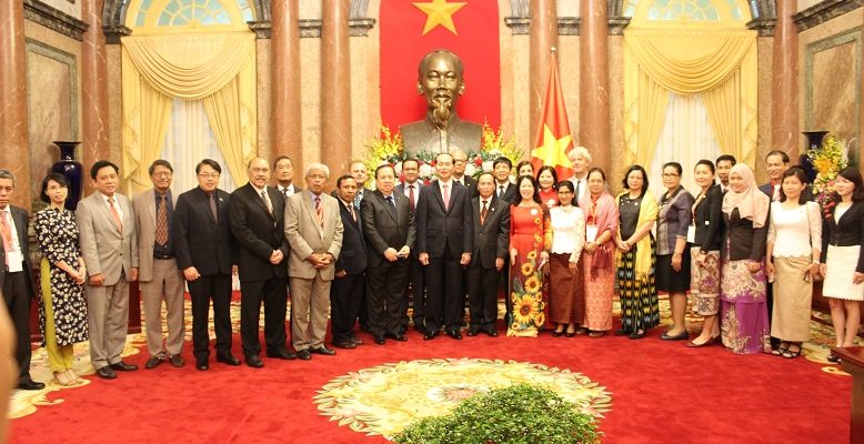 Courtesy Meeting with State President of Vietnam Courtesy Meeting with State President of Vietnam