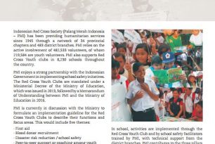 Indonesian Red Cross Society: Working towards school safety Indonesian Red Cross Society: Working towards school safety