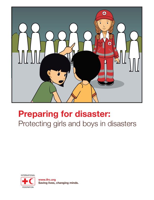 Comic Preparing for disaster: Protecting girls and boys in disasters