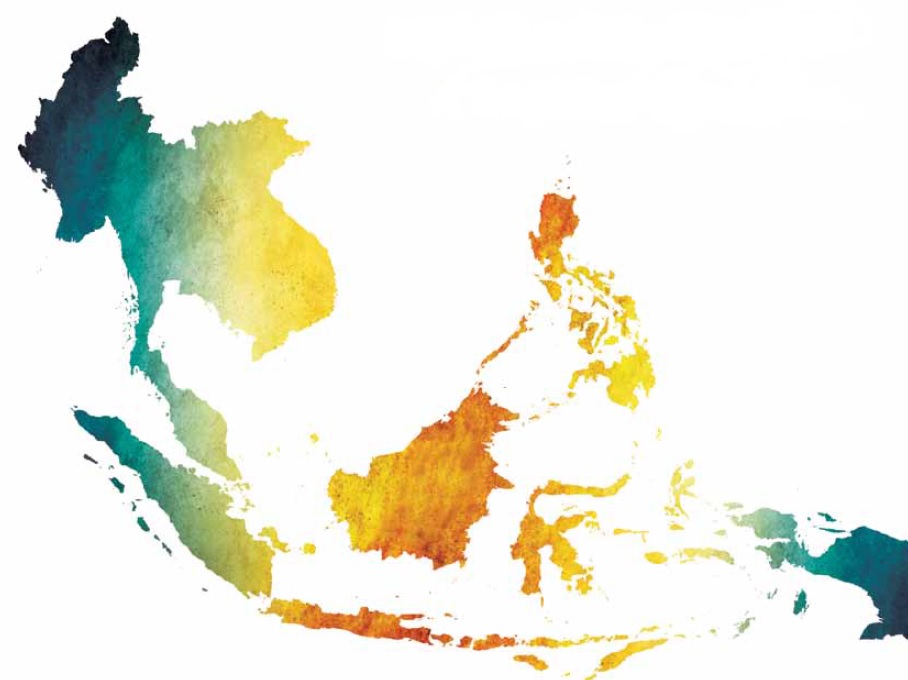 Map for Regional Snapshot page ASEAN AADMER Mapping