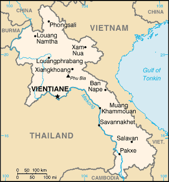 Laos Map AADMER Dl Mapping