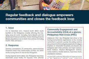 Regular Feedback and Dialogue Empowers Communities and Closes the Feedback Loop Regular Feedback and Dialogue Empowers Communities and Closes the Feedback Loop